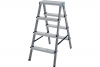 Стремянка двухстор. Новая Высота сталь/алюминий, 2х4 ступени 1140204