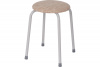 Табурет ПЕНЕК круглый крепкий бежевый Т266