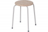 Табурет ПЕНЕК круглый легкий бежевый Т270
