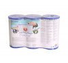 Картридж для фильтра бассейна IV (н-р 3шт) 14.2х25.4см Bestway 58418