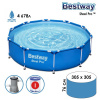 Бассейн каркасный 305 х 76 см, 4678л, фильтр-насос, 56679 Bestway фото 34479