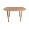 Стол пл. овальный 1400*800*710 ДИС бежевый