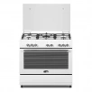 Газ.плита 4-х горел. SIMFER F96MW52001 белый,90см( газ.-эл)