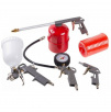 Краскопульт PRIORITET-НК-5ПВ (Набор пневмоинструментов, 5 предметов)