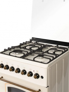 Газ. плита с электрической духовкой SMILE SM6GER200 беж фото 42149