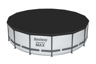 Бассейн каркасный BESTWAY 457*107, 14970л 56488 фил.-насос 3028л/ч, лестница, тент фото 34844