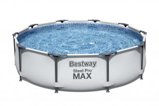 Бассейн каркасный Bestway Steel Pro Max 305х76см 4678л 56408, фильтр-насо, картридж (тип I) фото 34485
