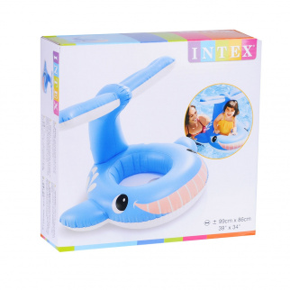 Круг КИТЕНОК INTEX надувной (55-005)/56591 (99х86см) фото 29539