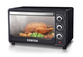 Духовка электрическая настольная Centek CT-1530-36 черная фото 12033