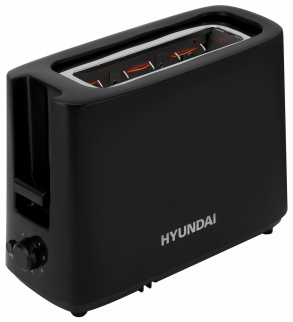 Тостер HYUNDAI HYT-8007 черный фото 38200