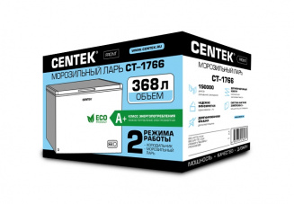 Ларь морозильный CENTEK CT-1766 (белый) (368л) фото 31244