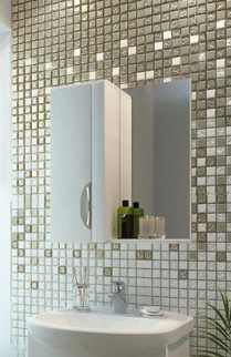 Зеркало EVA GOLD "Vanessa 60" бел. лев. фото 20812