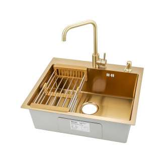 Мойка нерж. ARONA ARS 600*505 SATIN фото 43572