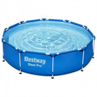 Бассейн каркасный 305 х 76 см, 4678л, фильтр-насос, 56679 Bestway фото 34474