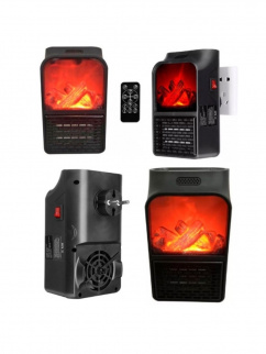 Обогреватель керамический Flame Heater 1000 Вт (в розетку) фото 33495