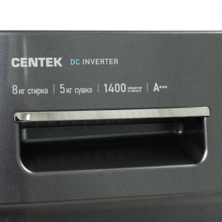 Стиральная машина CENTEK CT-1954 (чер) 600х520х847мм (1400об 8кг/5кг) фото 43645