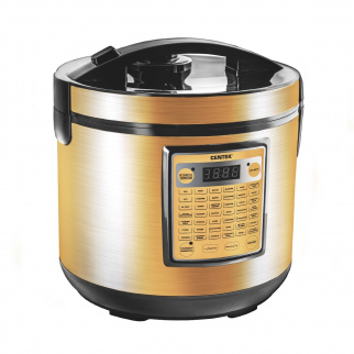 Мультиварка CENTEK CT-1495 black золото фото 46909