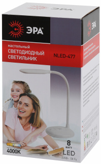 Светильник настольный ЭРА NLED-447-8W-BK черный Б0041083 фото 35996