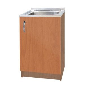 Стол под мойку - Ольха (мойка 50*50)  фото 40664