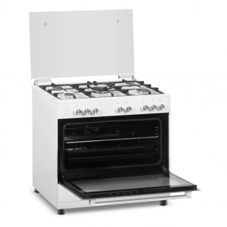 Газ.плита 4-х горел. SIMFER F96MW52001 белый,90см( газ.-эл) фото 50704