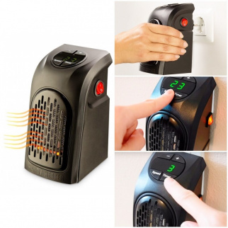 Обогреватель керамический Handy Heater 400Вт (в розетку) фото 33480