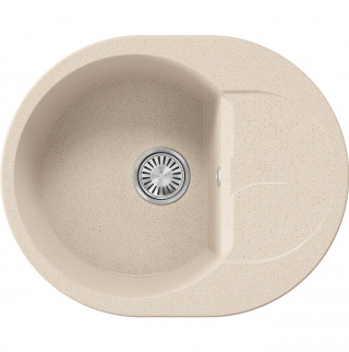 Мойка гранит. Tolero Gelcoat Ronda-620 крем-брюле (37217) фото 40215