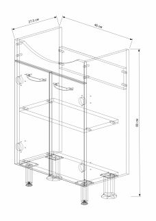 Тумба НК 50  (+ум. Уют 50) фото 40629