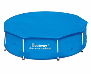 Бассейн каркасный BESTWAY фильтр-насос, лестница, подстилка, тент (366*122) 10250л (107-026)/56420 фото 25350