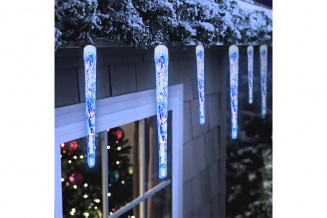 Гирлянда VEGAS СОСУЛЬКИ 10шт. (40LED/хол.) 2м/24v 55037 фото 42917