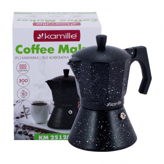 Кофеварка гейзерная Kamille 300мл 2512MR фото 41923