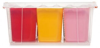 Ящик для игрушек 15л ПРОФИ KIDS 410*295*183 фото 38246