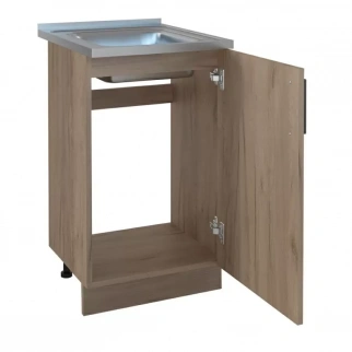 Стол под мойку - Дуб Бунратти (мойка 50*50)  фото 40719