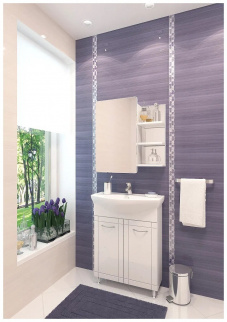 Тумба Хай-тэк 65 №3 (с умывальником СТИЛЬ 65) фото 40609