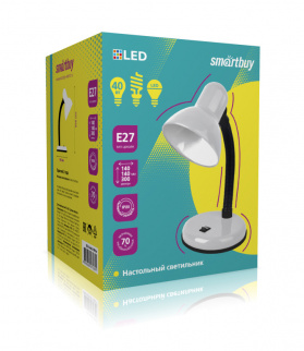 Светильник настольный Smartbuy Е27 White (SBL-DeskL-White) фото 35968