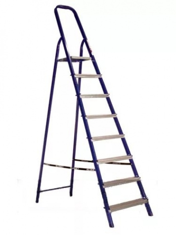 Стремянка мет. 8-ступ. ALUMET (М8408)