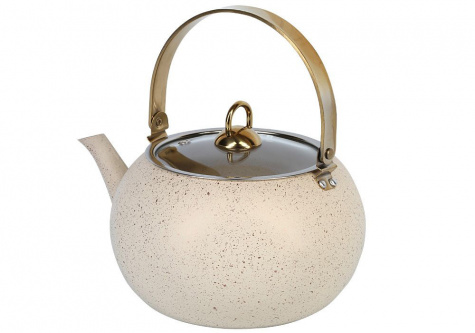 Чайник с а/п покрытием OMS 1л 8212-S-IVR айвори