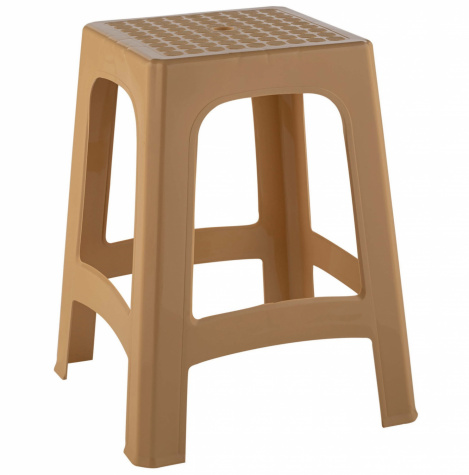 Табурет пл. ЭЛЛАСТИК бежевый