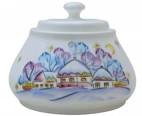 Сахарница Вечер на хуторе пр.н-ра АКСИНЬЯ