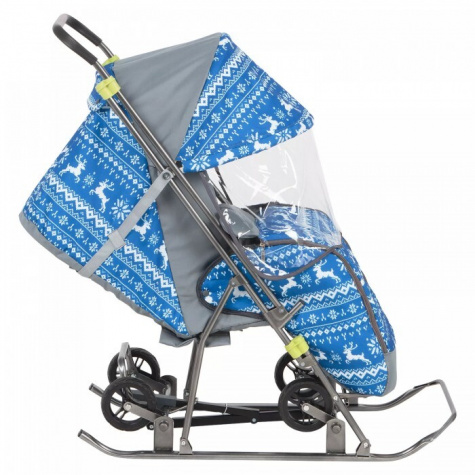 Санки+коляска СНЕЖИНКА Универсал (Э0354)