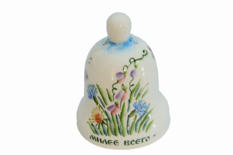 Сувенир Колокол Праздник (вар.травка) АКСИНЬЯ