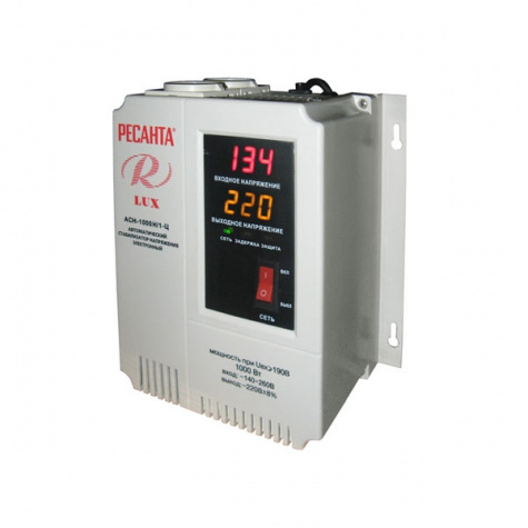 Стабилизатор РЕСАНТА АСН-1000Н/1-Ц LUX