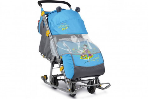 Санки-коляска Ника детям 7+ НД7