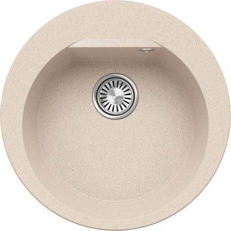 Мойка гранит. Tolero Gelcoat Ronda-520 крем-брюле (37213)