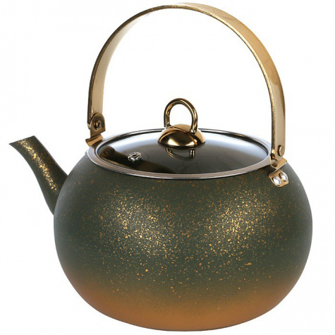 Чайник с а/п покрытием OMS 3л 8212-XL-Olv оливковый