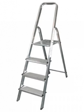 Стремянка ал. 4-ступ. ALUMET (АМ7004/АМ704)