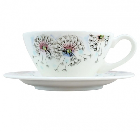 Пара чайная Одуванчики АКСИНЬЯ