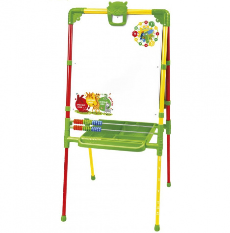 Мольберт-доска растущий со счетами двусторонний  М2Л (4165)