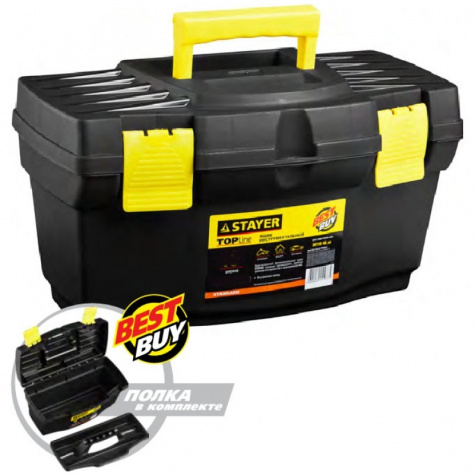 Ящик пластиковый для инструментов 19 STAYER STANDARD (38110-18_z02)