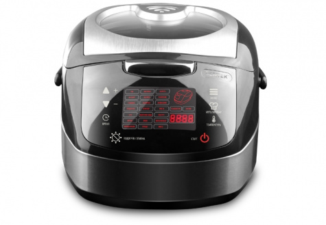 Мультиварка CENTEK CT-1472 (5.0л) (чер.сталь)