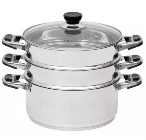 Мантоварка нерж. АЛТЫН d24 3-х секц. КТ-243АТ